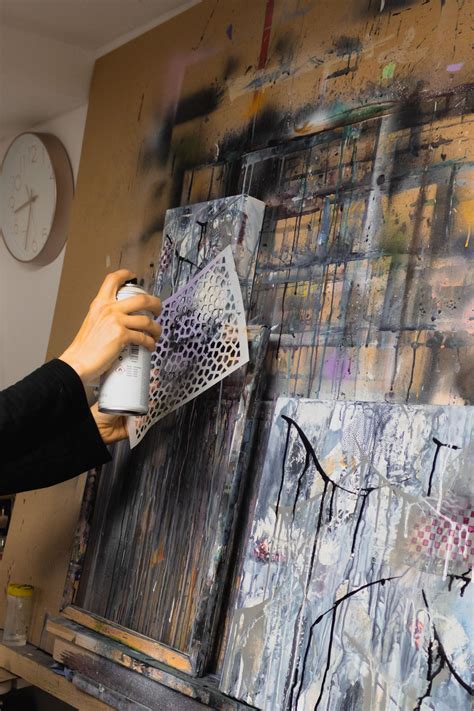 Creating A Stencil Spray Paint