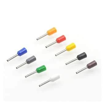 100/200pcs Tube Insutated Cord End Terminals Electrical Crimp Terminal ...
