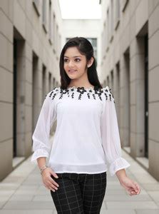 SKM EMPIRE Girls Party Cotton Blend Crop Top Price in India - Buy SKM ...