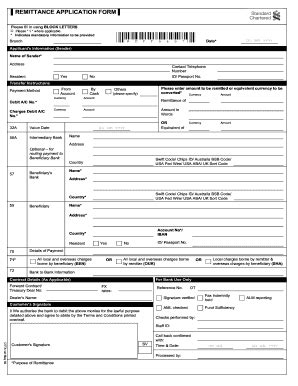 Rtgs Form Standard Chartered Bank - Fill Online, Printable, Fillable ...