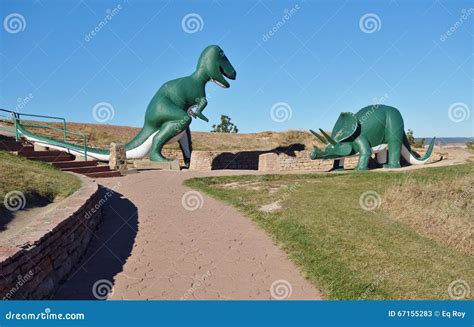 Dinosaur Park in Rapid City, South Dakota Editorial Stock Photo - Image ...