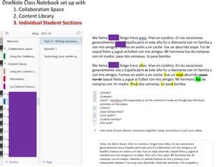 OneNote Class Notebook Examples 的图像结果