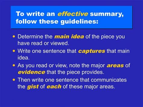 Image result for Summary Paragraph Examples