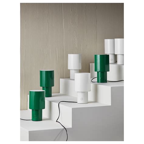 SPETSBOJ table lamp, dimmable/white, 22 cm (9") - IKEA