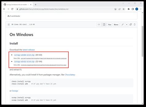Image result for Scrcpy Install Windows