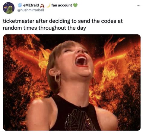 The Funniest Ticketmaster Tweets About Taylor Swift's Eras Tour - Let's ...