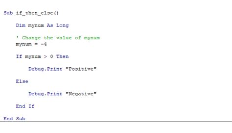 Image result for Visual Basic Script If Else Syntax