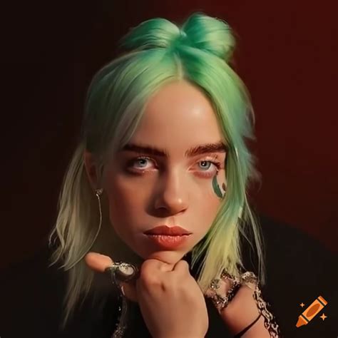 Photo of billie eilish on Craiyon