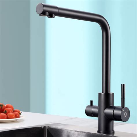 Buy CECIPA 3-Way Kitchen Tap, 360° Swivel, Kitchen Mixer Tap for ...