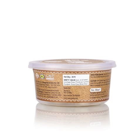 Pure Cow Ghee Diya | Gavi - Cycle.in