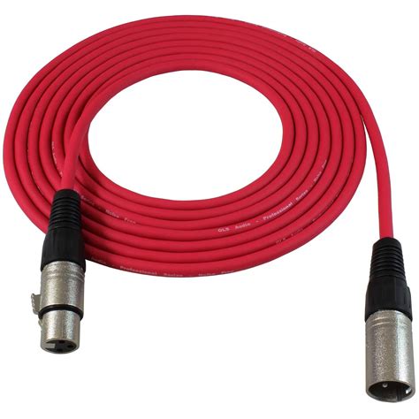 KEBILSHOP Premium XLR to XLR Microphone Cable 10 Feet XLR Male to ...