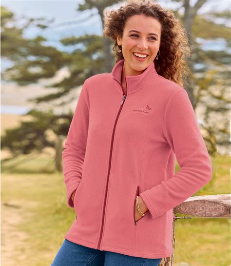 Pack of 2 Women's Microfleece Jackets - Navy Pink | Atlas For Men