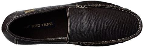 Buy Red Tape Men's Slip On Brown Leather Casual Shoes - 6 UK/India (40 ...