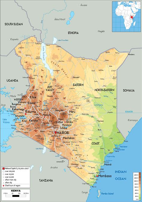 Kenya Map