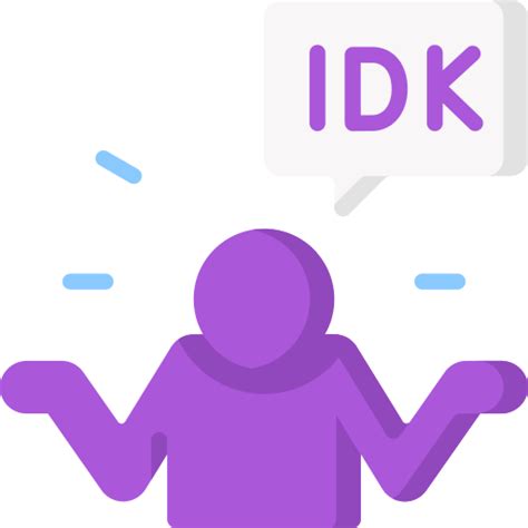 모르겠다 - 무료 연락개 아이콘