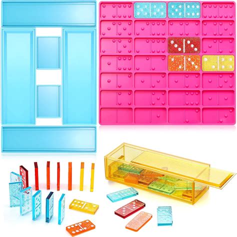 Buy Domino Molds Domino Box Silicone Mould Dominoes Storage Box Mould ...