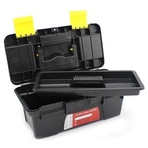 Divik Compact Plastic Tool Box with Organizer Hardware Tools Storage ...