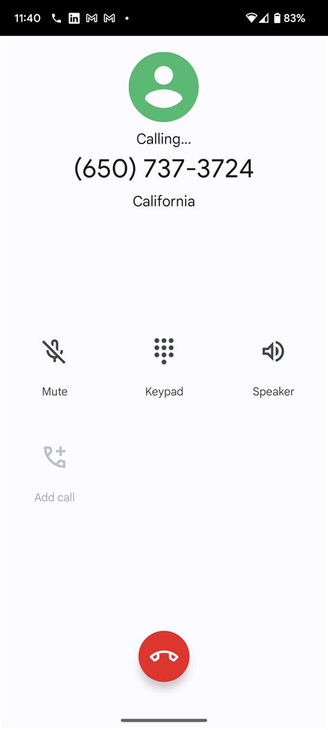 Image result for Android Phone Call Click Button