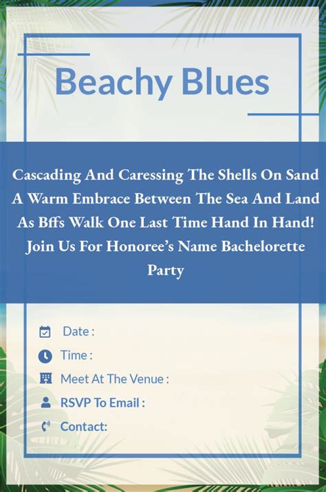 10 Awesome Bachelorette Party Invitation Wordings and Templates