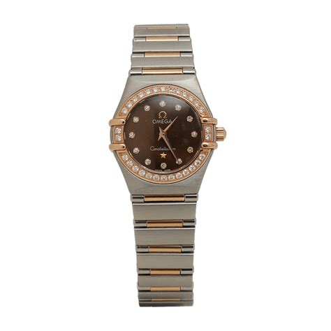 Constellation Chocolate Dial Beezel with Diamonds - 24mm – Confidential ...