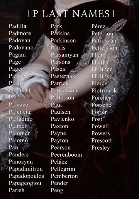 Best 13 | F Last Names | – Artofit