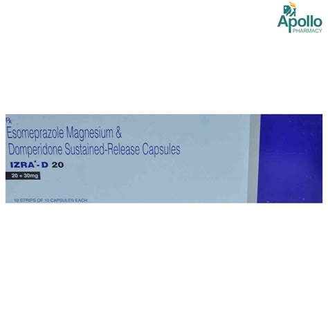 Izra-D 20 Capsule 10's Price, Uses, Side Effects, Composition - Apollo ...