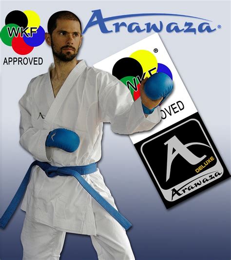 Buy ARAWAZA - NEW KUMITE DELUXE Lightweight Karate Suit Gi MARTIAL ARTS ...