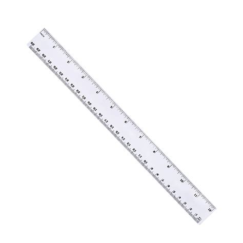 30cm Clear Ruler with Centimeters and Inches. Enough Quantity, High ...