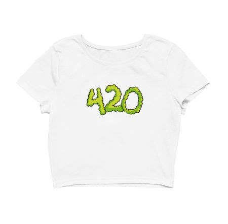 420 - Crop Top - Frankly Wearing