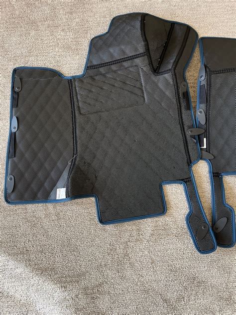 FS (For Sale) C6 LUX quilted floor mats in BLUE - CorvetteForum ...