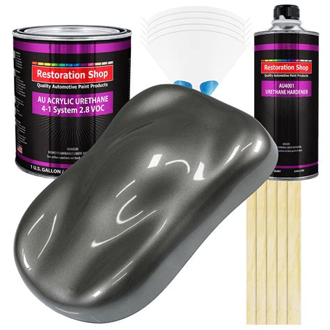 Buy Restoration Shop - Dark Charcoal Metallic Acrylic Urethane Auto ...