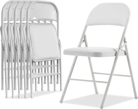 Amazon.com: Thyle 12 Pack Folding Plastic Chairs with 330lbs Capacity ...