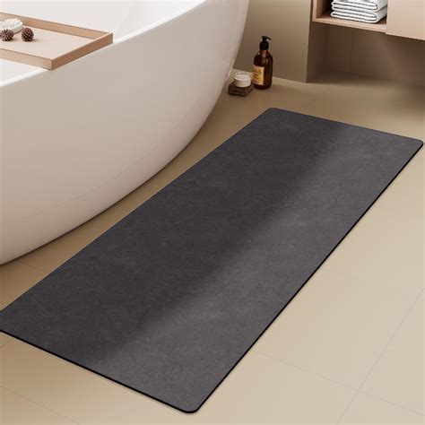 Amazon.com: TYUU Bath Mat, Bathroom Rugs Non Slip Washable Thin ...