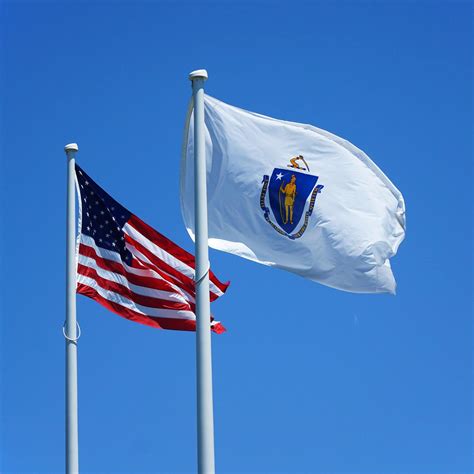 Massachusetts Flag - Outdoor State Flags (Made in USA) by USA Flag Co.