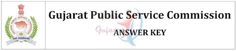 GPSC ICT Officer Answer Key 2022 - Globle Gujarat