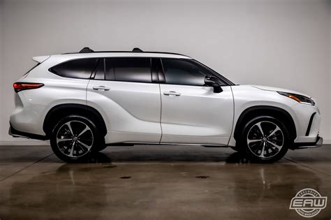 2022 Toyota Highlander Xse 1850 Miles Wind Chill Pearl Sport Utility Regular Unl - Used Toyota ...