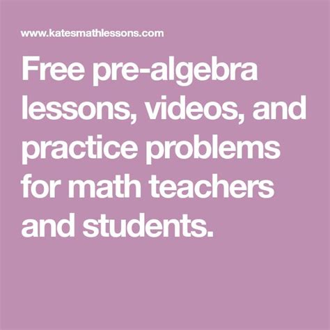 Image result for Algebra Video Lessons
