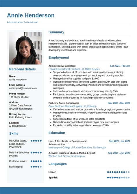 Image result for How to Write a CV Example