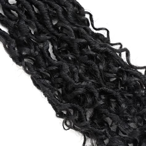 LMZIM Goddess Locs Crochet Hair - 8 Packs Faux Locs India | Ubuy