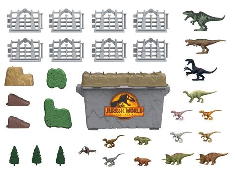 Jurassic World Mega On-the-Go Dinosaur Danger Set India | Ubuy