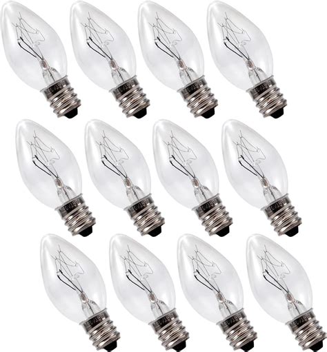 15WE12 15 Watt Light Bulbs for Scentsy Plug-in Nightlight Wax Warmer C7 ...