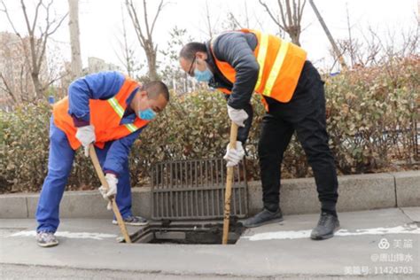 唐山市排水公司开展春季管网清挖工作