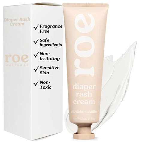 Roe Wellness- Diaper Rash DHF10 Cream Paste Ointment W/Zinc Oxide ...