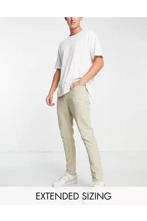 Skinny jeans in Brown color for men | FASHIOLA.in