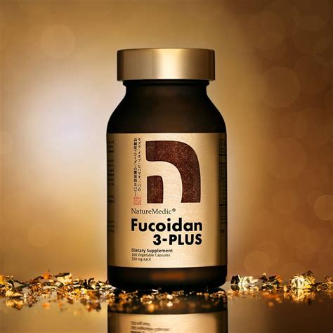 Buy NatureMedic Fucoidan 3-Plus Brown Seaweed Immunity Supplement with ...