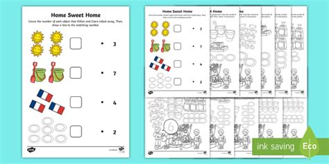 Home Sweet Home Maths Activity Pack