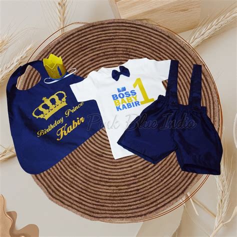 First Birthday Cake Smash Outfits for Baby Boys Online India
