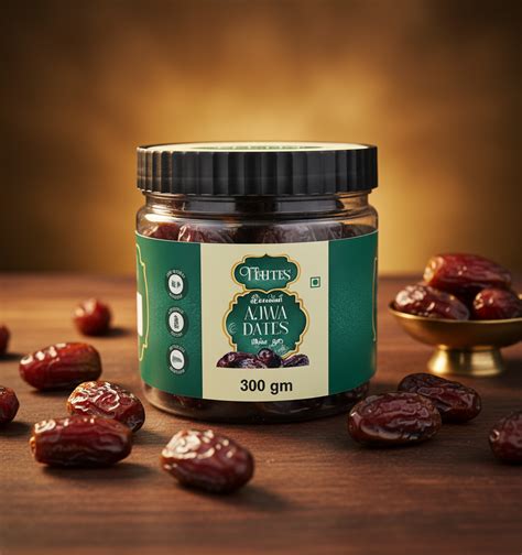 Special Ajwa Dates 300 gm – FRUTEX