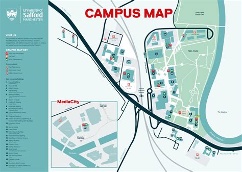 University of Salford: Campus Map by University of Salford - Issuu