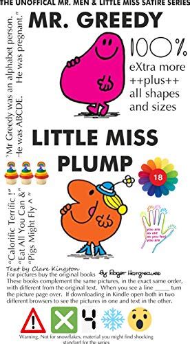 MR GREEDY & LITTLE MISS PLUMP - THE UNOFFICAL MR. MEN & LITTLE MISS ...